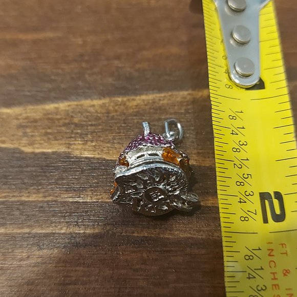 Vintage Sterling Silver Bunny Cottage Charm - Opens! - Picture 6 of 7
